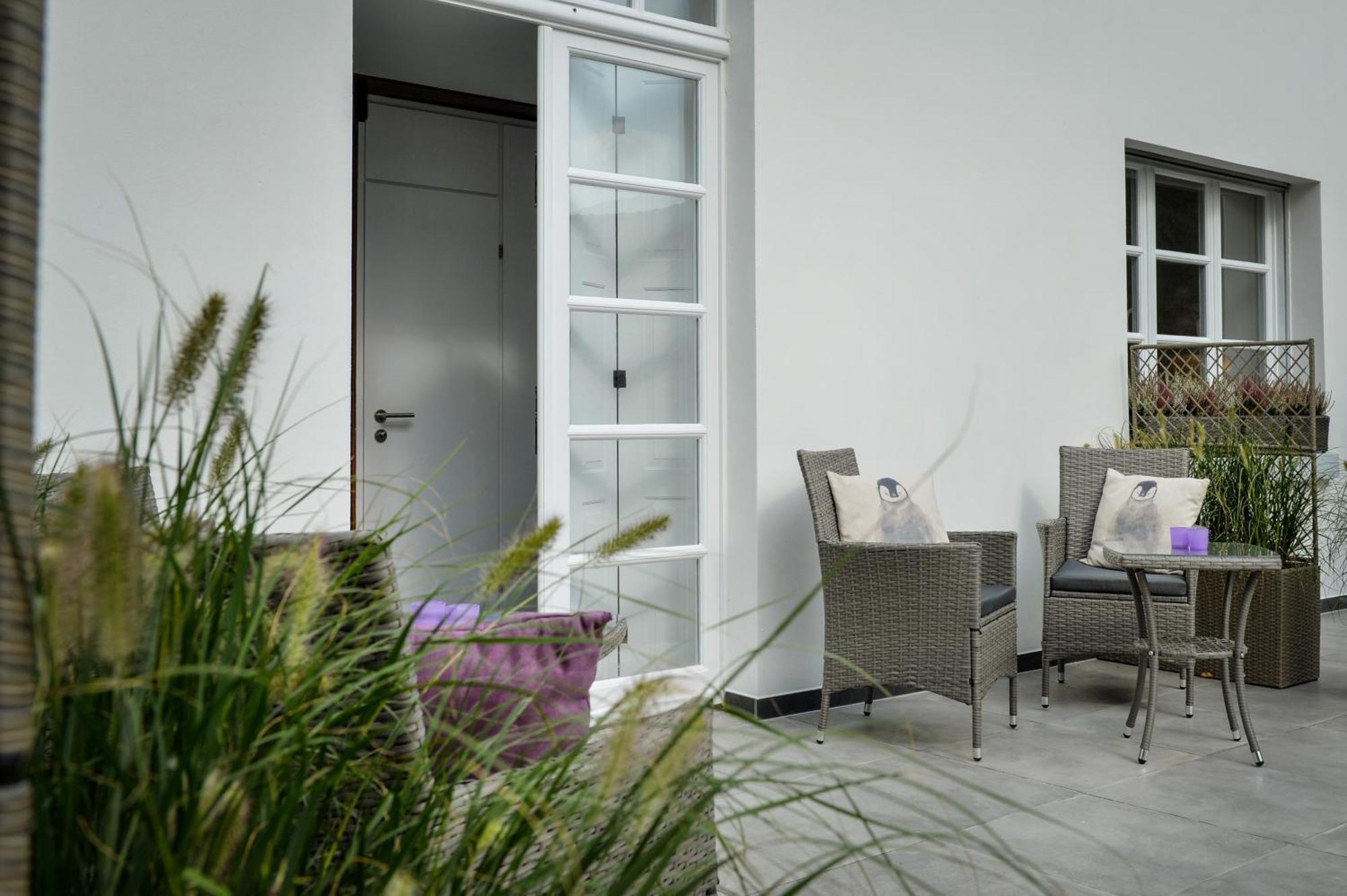 Muehlen-Apartment Im Herrenhaus Rheinblick ซานเทน ภายนอก รูปภาพ